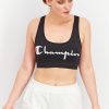 Champions Black Sports Bra