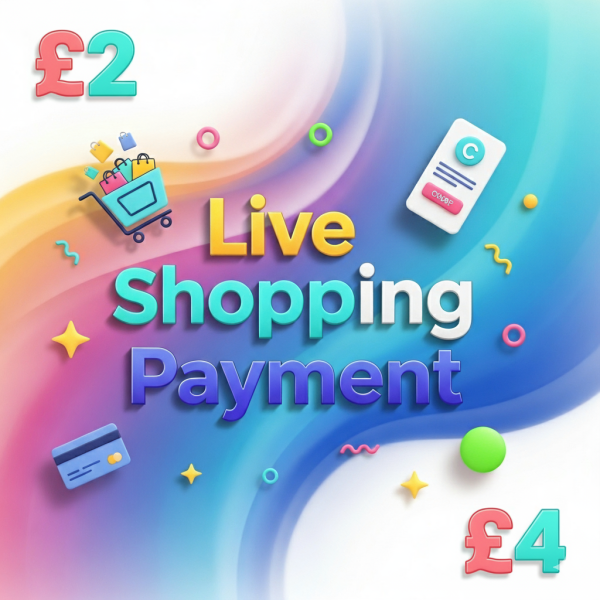 TikTok Live Shopping Payment £2 & £4